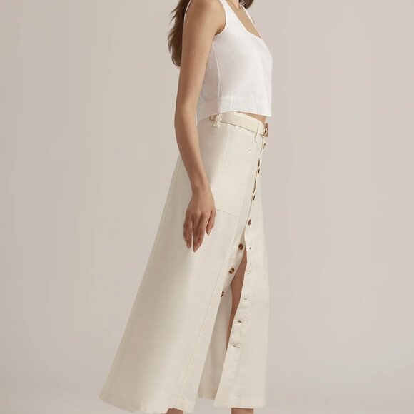 The Lila Skirt ~ Gardenia - Picture 2 of 10